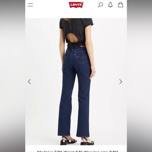 Levi’s Vintage Classic Bootcut Jeans Dark Wash Size 6